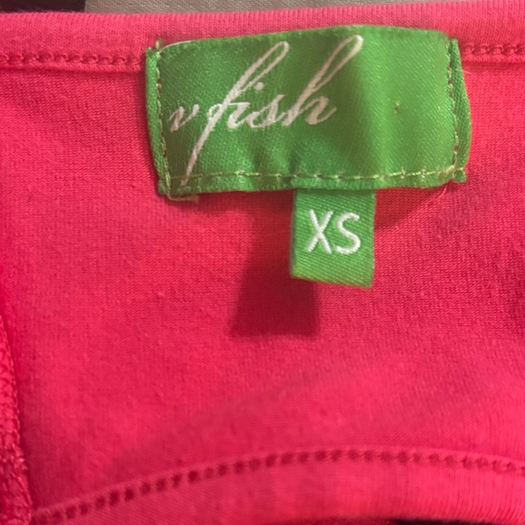 vfish Pink Dress with Black Ruffle Detail - Picture 6 of 8